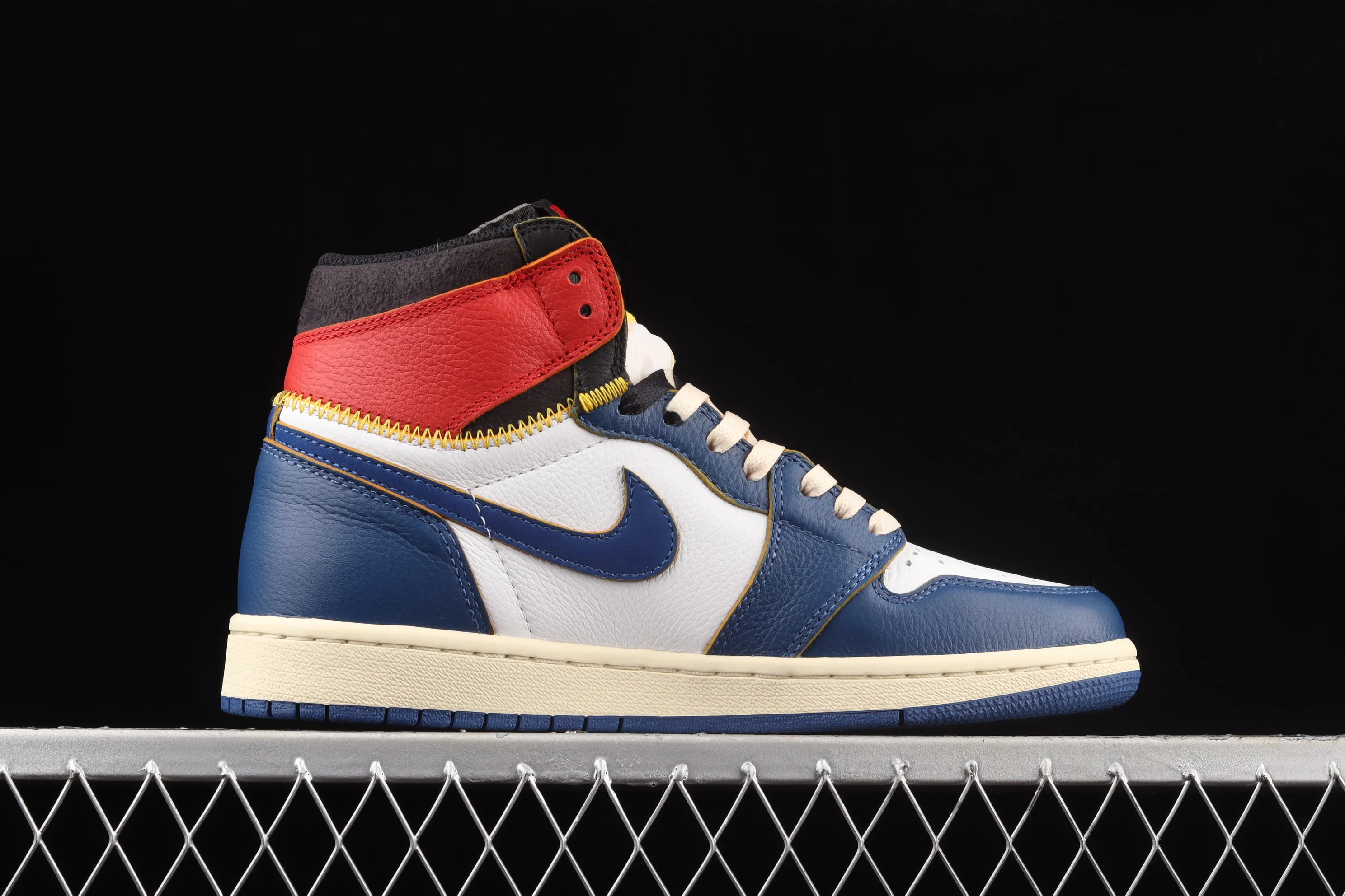 All categories Air Jordan Jordan series basketball shoes Air Jordan 1 High pure original version Air Jordan 1 x Union AJ1 Joe 1 limited joint four-color deconstruction splicing basketball shoes BV1300-146